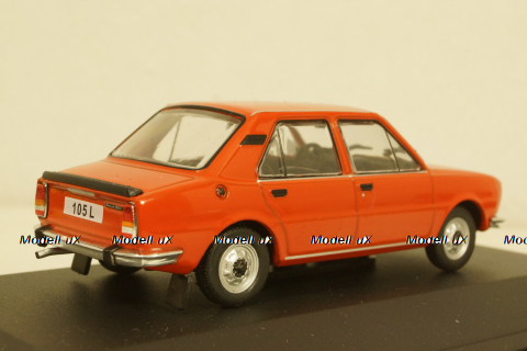 Skoda 105L 1983 red, Altaya 1:43 