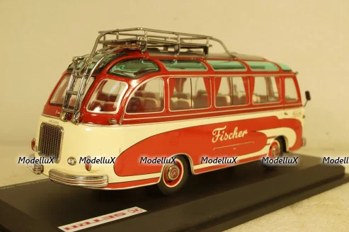 Setra S6 Autobus "Fischer" 1956, 450283700, Schuco 1:43