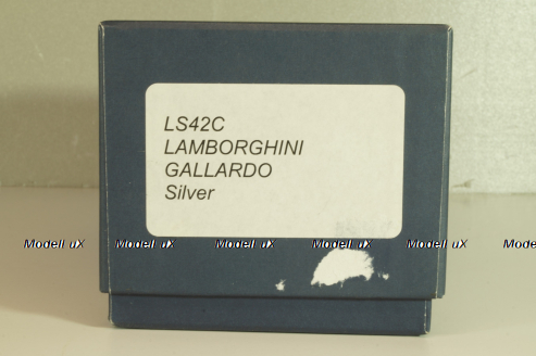 Lamborghini Gallardo 2003, silver, LS42C, LookSmart 1:43