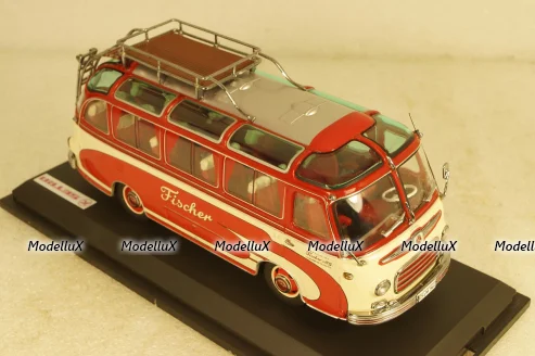 Setra S6 Autobus "Fischer" 1956, 450283700, Schuco 1:43