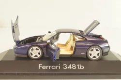 Ferrari 348 tb coupe 1989, dark matt blue, 010115, Herpa 1:43 (Новая)