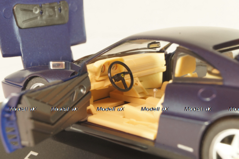 Ferrari 348 tb coupe 1989, dark matt blue, 010115, Herpa 1:43 (Новая)