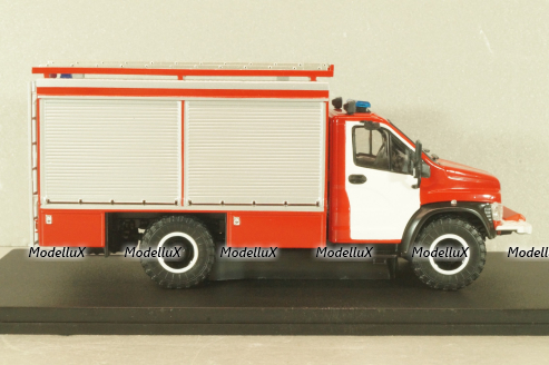АГТ-1 пожарный автомобиль на шасси ГАЗон Садко NEXT C41F21, TR4803, TruckTyr 1:43
