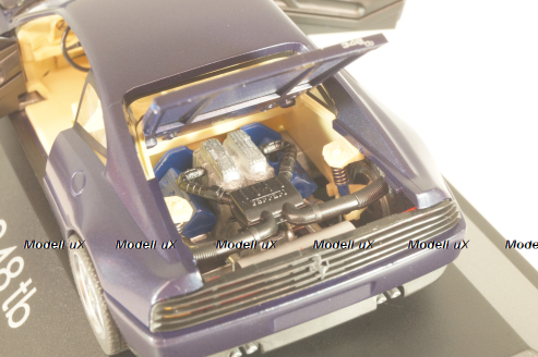 Ferrari 348 tb coupe 1989, dark matt blue, 010115, Herpa 1:43 (Новая)