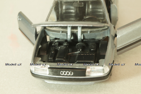 Audi 90 quattro, silver, 1037, Schabak 1:43