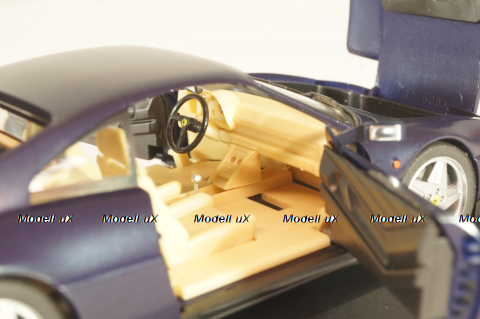 Ferrari 348 tb coupe 1989, dark matt blue, 010115, Herpa 1:43 (Новая)