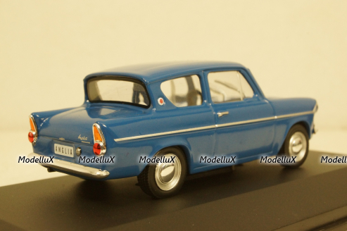 Ford Anglia 1962 blue, Altaya 1:43