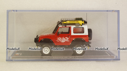 Suzuki Samurai Off-road, red, TruckTyr 1:43
