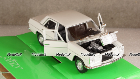 Mercedes 220 (W115) 1968 Cream, WEL24091, Welly 1:24