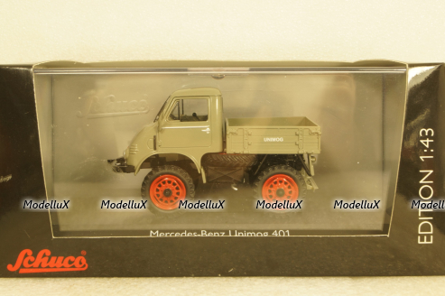 Mercedes Unimog 401, 450312500, Schuco 1:43