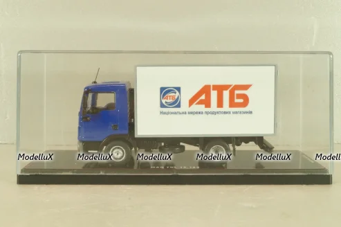 MAN TGL 12.180 грузовой фургон "АТБ", синий/белый, TR4803, TruckTyr 1:43