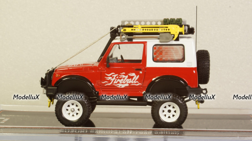 Suzuki Samurai Off-road, red, TruckTyr 1:43
