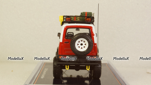 Suzuki Samurai Off-road, red, TruckTyr 1:43