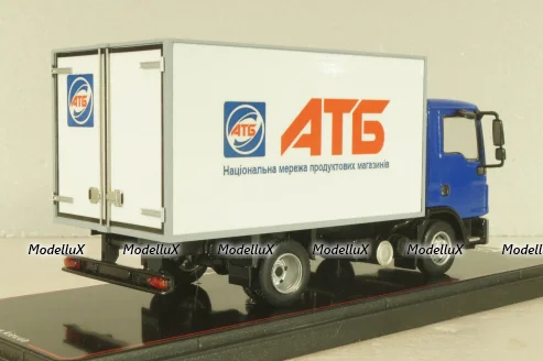 MAN TGL 12.180 грузовой фургон "АТБ", синий/белый, TR4803, TruckTyr 1:43