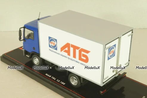MAN TGL 12.180 грузовой фургон "АТБ", синий/белый, TR4803, TruckTyr 1:43