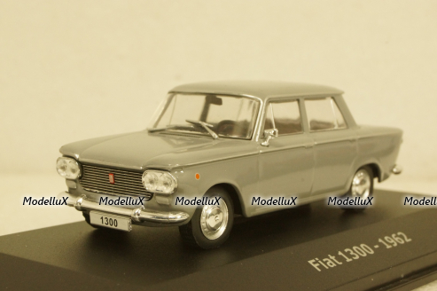 Fiat 1300 Saloon 1962 grey, Altaya 1:43