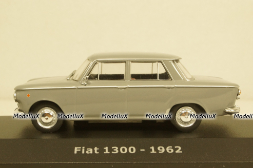 Fiat 1300 Saloon 1962 grey, Altaya 1:43