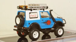 Suzuki Samurai Off-road, blue, TruckTyr 1:43
