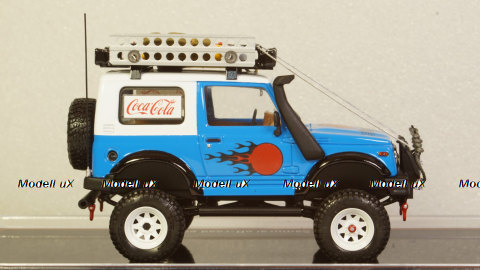 Suzuki Samurai Off-road, blue, TruckTyr 1:43