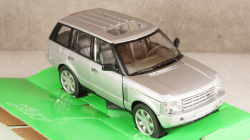 Range Rover (L322) 2002, silver, WEL22415si, Welly 1:24