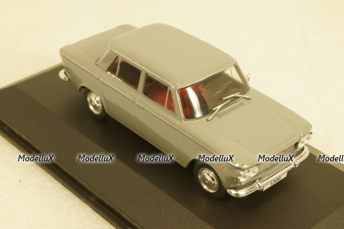 Fiat 1300 Saloon 1962 grey, Altaya 1:43