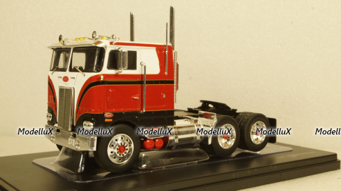 Peterbilt 352 Pacemaker white / decor 1979, TR097, IXO 1:43