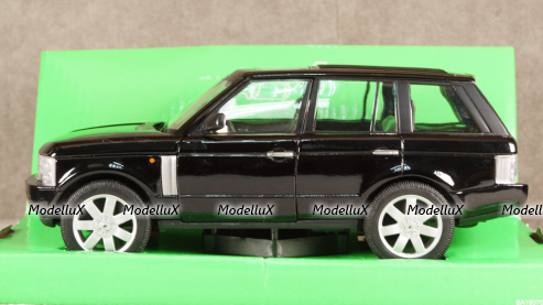 Range Rover (L322) 2002, black, WEL22415sw, Welly 1:24