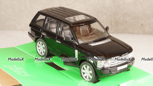Range Rover (L322) 2002, black, WEL22415sw, Welly 1:24