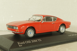 Ford OSI 20M TS 1967, red, 400087021, Minichamps 1:43