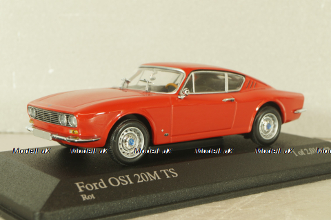 Ford OSI 20M TS 1967, red, 400087021, Minichamps 1:43