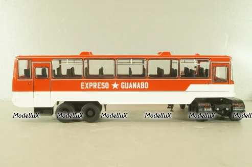 Камаз-53212 с п/прицепом Икарус, Куба, красный, TR4802, TruckTyr 1:43