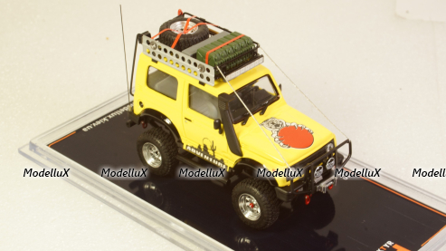 Suzuki Samurai Off-road, yellow, TruckTyr 1:43