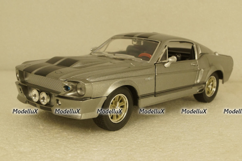 Ford Mustang Shelby GT500E 1967 Eleanor Fuori IN 60, 18220, Greenlight 1:24