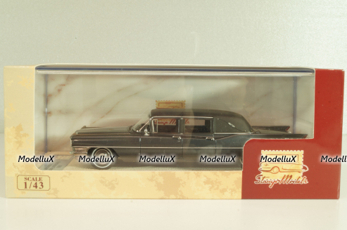 Cadillac Fleetwood Formal Limousine landau top 1965, gray metallic, L.e.120/199pcs., STM65102, Stamp Models 1:43