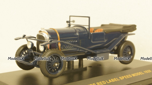 Bentley 3 Liter Cabriolet 1926 dark blue, CLC016, IXO 1:43