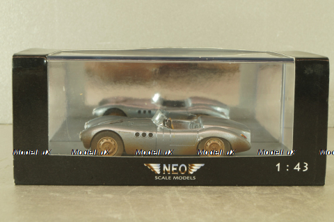 Borgward RS 1500 Schauinsland #33 dirty version 1953, silver, 46250, NEO 1:43