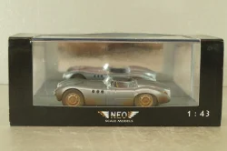 Borgward RS 1500 Schauinsland #33 dirty version 1953, silver, 46250, NEO 1:43