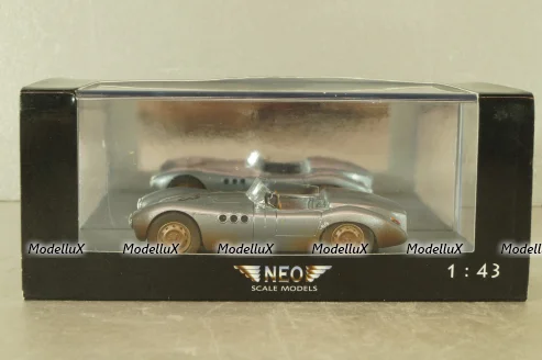 Borgward RS 1500 Schauinsland #33 dirty version 1953, silver, 46250, NEO 1:43