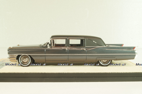 Cadillac Fleetwood Formal Limousine landau top 1965, gray metallic, L.e.120/199pcs., STM65102, Stamp Models 1:43