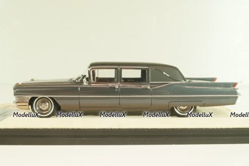 Cadillac Fleetwood Formal Limousine landau top 1965, gray metallic, L.e.120/199pcs., STM65102, Stamp Models 1:43