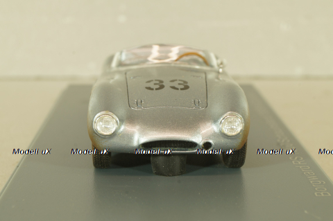 Borgward RS 1500 Schauinsland #33 dirty version 1953, silver, 46250, NEO 1:43