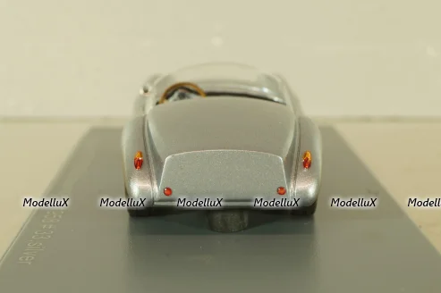 Borgward RS 1500 Schauinsland #33 dirty version 1953, silver, 46250, NEO 1:43