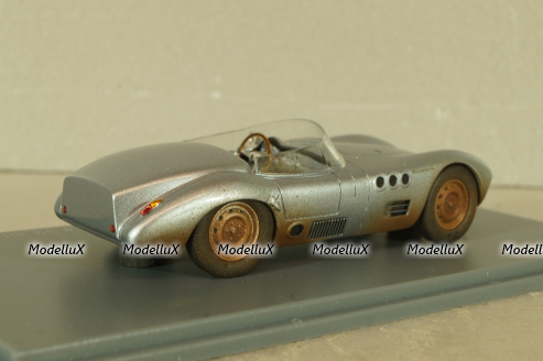 Borgward RS 1500 Schauinsland #33 dirty version 1953, silver, 46250, NEO 1:43