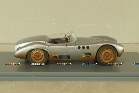 Borgward RS 1500 Schauinsland #33 dirty version 1953, silver, 46250, NEO 1:43
