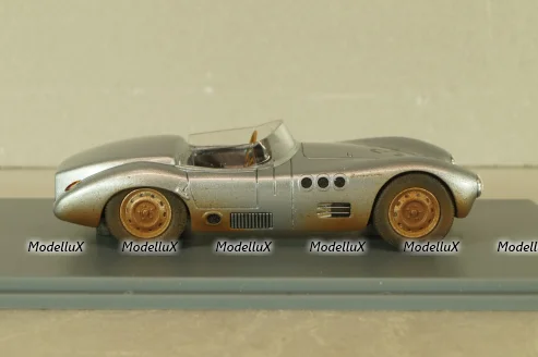 Borgward RS 1500 Schauinsland #33 dirty version 1953, silver, 46250, NEO 1:43