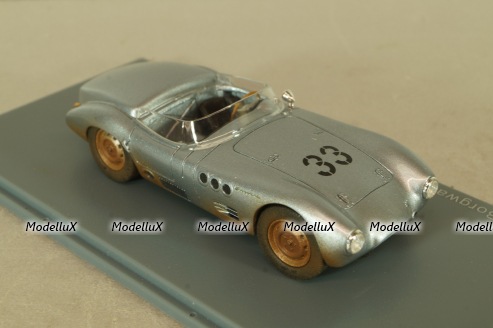 Borgward RS 1500 Schauinsland #33 dirty version 1953, silver, 46250, NEO 1:43