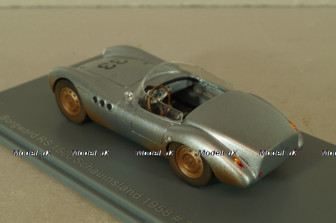 Borgward RS 1500 Schauinsland #33 dirty version 1953, silver, 46250, NEO 1:43
