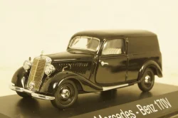 Mercedes 170V Kastenwagen black, 02252, Schuco 1:43