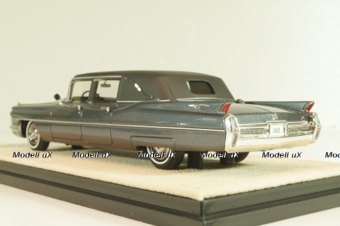 Cadillac Fleetwood Formal Limousine landau top 1965, gray metallic, L.e.120/199pcs., STM65102, Stamp Models 1:43