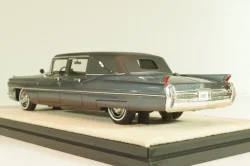 Cadillac Fleetwood Formal Limousine landau top 1965, gray metallic, L.e.120/199pcs., STM65102, Stamp Models 1:43